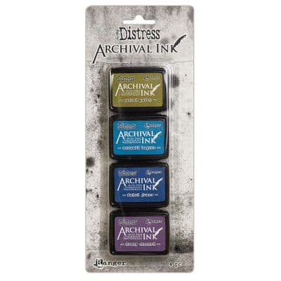 Ranger , Tim Holtz®  Distress Archival Mini Ink Pad Kit #2