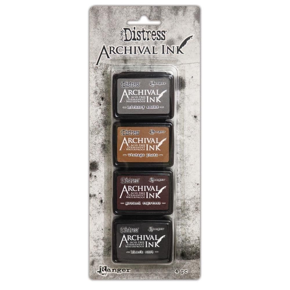 Ranger Tim Holtz Distress Archival Mini Ink Pad Kit 3