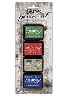 Ranger , Tim Holtz®  Distress Archival Mini Ink Pad Kit #6