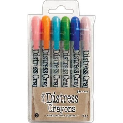 Ranger Tim Holtz® Distress Crayons - Set #6