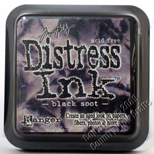 Ranger- Tim Holtz® Distress Ink Pad - Black Soot
