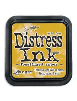 Ranger- Tim Holtz® Distress Ink Pad - Fossilized Amber
