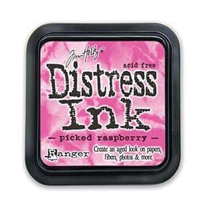 Ranger- Tim Holtz® Distress Ink Pad - Picked Raspberry