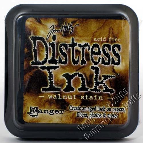 Ranger- Tim Holtz® Distress Ink Pad - Walnut Stain