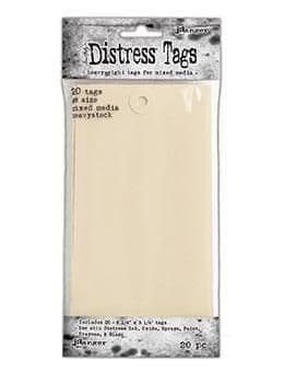 Ranger - Tim Holtz - Distress Mixed Media - Heavystock #8 Tags - 20 Pack