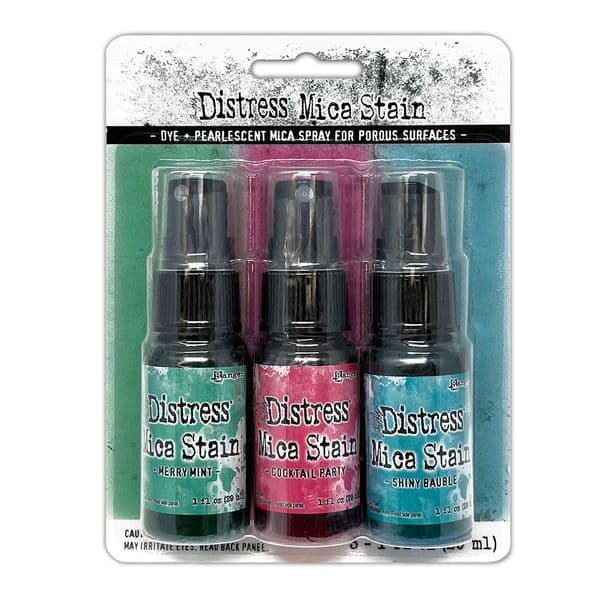 Tim Holtz® - Holiday Collection 2022 - Mica Stains - Set #4
