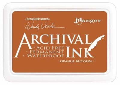 Ranger, Wendy Vecchi Archival Ink Pad - Orange Blossom
