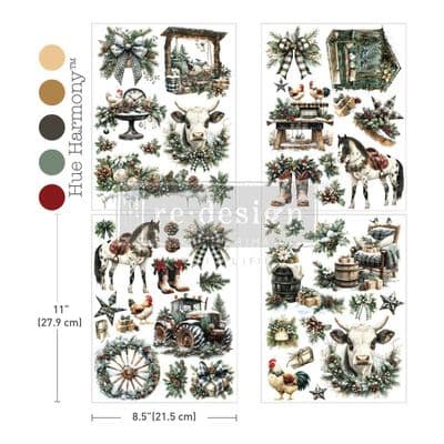 Redesign Middy Plus Transfers®  Rustic Noel