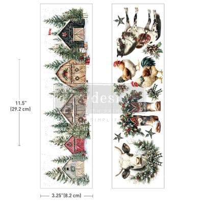 RedesignLuxe Transfers®  Christmas On The Farm