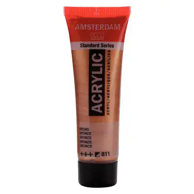 Royal Talens : Amsterdam Standard Series Acrylic paint 20ml Bronze 811