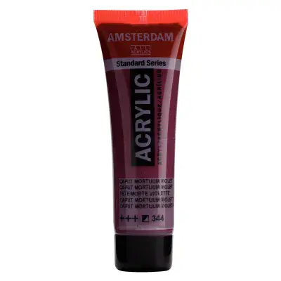 Royal Talens : Amsterdam Standard Series Acrylic paint 20ml Caput Mortuum Violet 344
