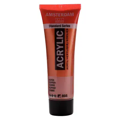 Royal Talens : Amsterdam Standard Series Acrylic paint 20ml Copper 805