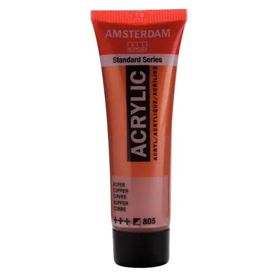 Royal Talens : Amsterdam Standard Series Acrylic paint 20ml Copper 805