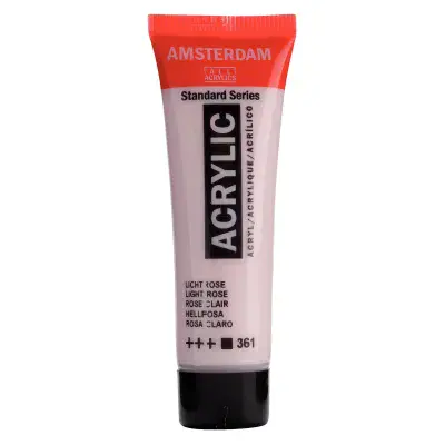 Royal Talens : Amsterdam Standard Series Acrylic paint 20ml Light Rose 361
