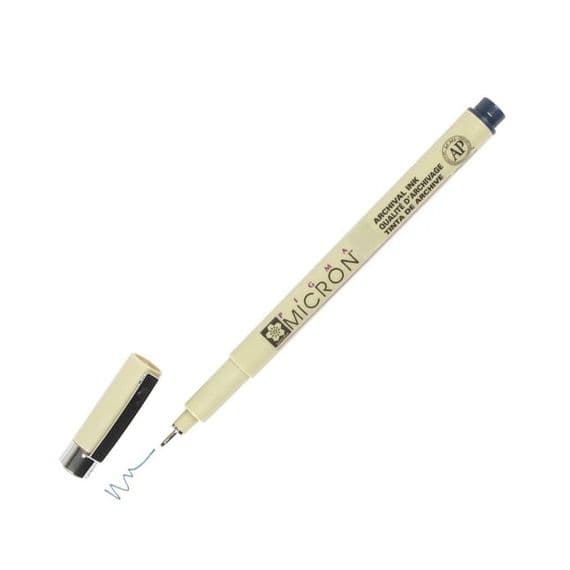 Sakura Pigma Micron Drawing Pen 05 Archival Ink - Blue Black