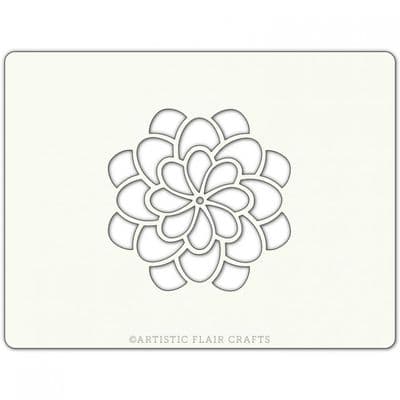 Single Blossom - Cake Stencil