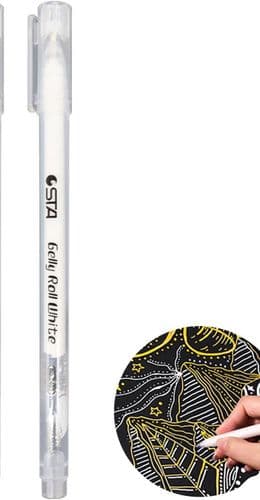 STA Gelly Roll - 1.0mm White