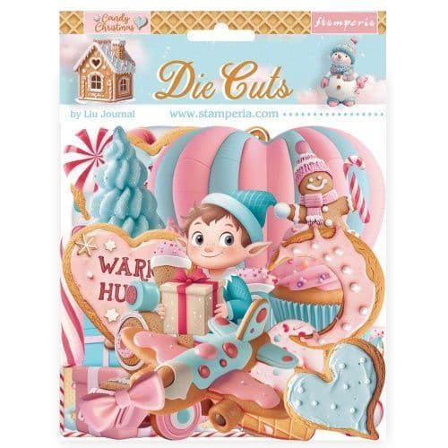 Stamperia - Candy Christmas - Die Cuts Assortment