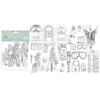 Stamperia - Clear Die Cuts  Lady Vagabond