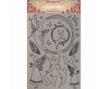 Stamperia - Greyboard - A4 - Fairies