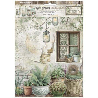 Stamperia - Herbarium Silvae - A4 Rice Paper Selection