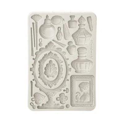 Stamperia  - Masquerade Silicon Mould A5 Beauty Accessories (KACMA553)