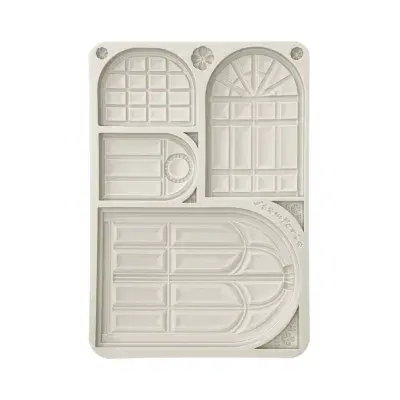 Stamperia  - Masquerade Silicon Mould A5 Windows (KACMA554)