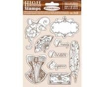 Stamperia - Natural Rubber Stamp - Princess