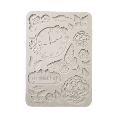 Stamperia - Quiet Days - A5 Silicon Mould - Clock