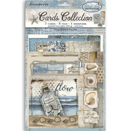 Stamperia - Silent Sea - Cards Collection