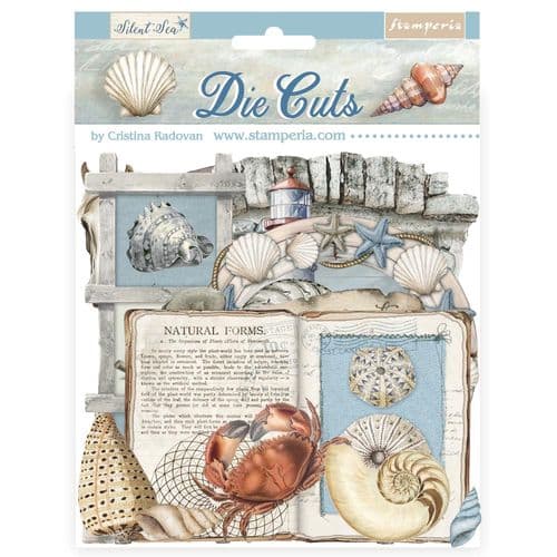 Stamperia - Silent Sea - Die Cuts Assorted