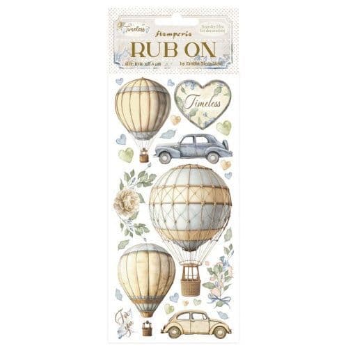 Stamperia - Timeless - Rub On Air Balloons