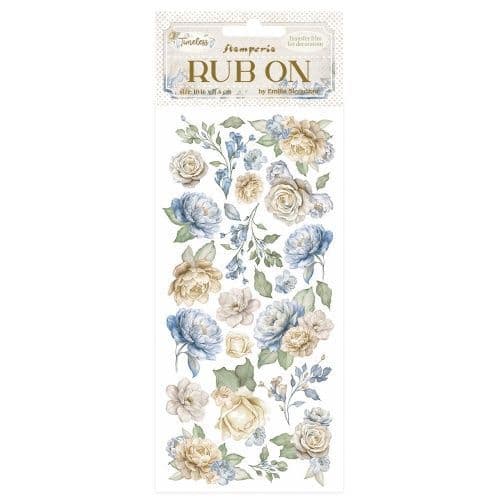 Stamperia - Timeless - Rub On Flowers