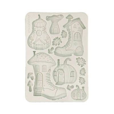 Stamperia - Whispering Woods - A5 Silicon Mould - Boots & Pumpkins