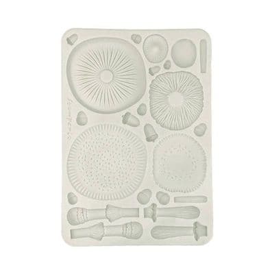 Stamperia - Whispering Woods - A5 Silicon Mould - Mushrooms 3D