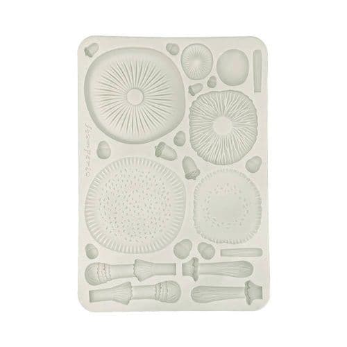 Stamperia - Whispering Woods - A5 Silicon Mould - Mushrooms 3D