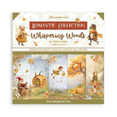 Stamperia - Whispering Woods - Double Sided 12x12