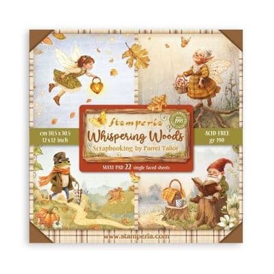 Stamperia - Whispering Woods - Single Sided 12x12