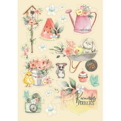Stamperia - Wooden Shapes - A6 Coloured Frame  Celebration