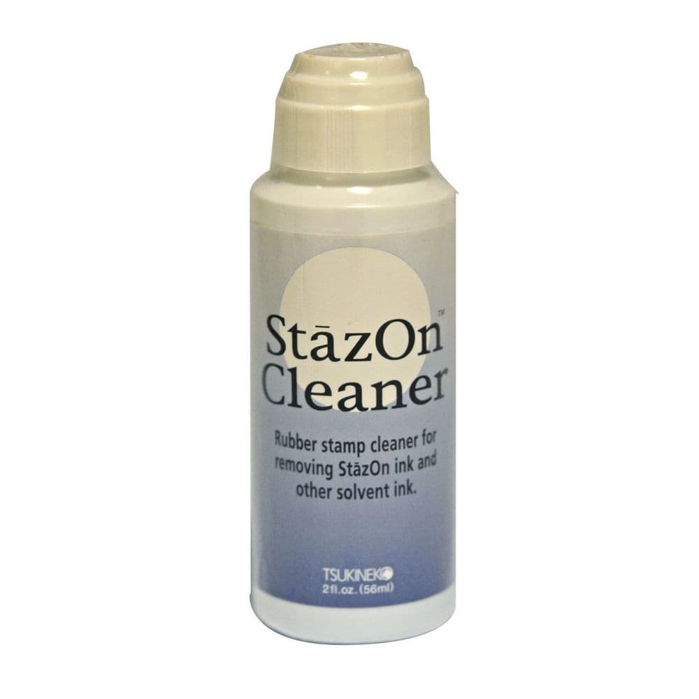 StazOn Tsukineko Rubber Stamp Cleaner Solvent