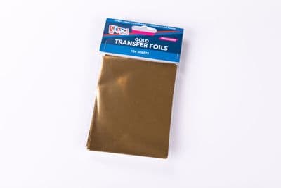 Stix2 - Transfer Foils - Gold (Pack of 10 sheets)