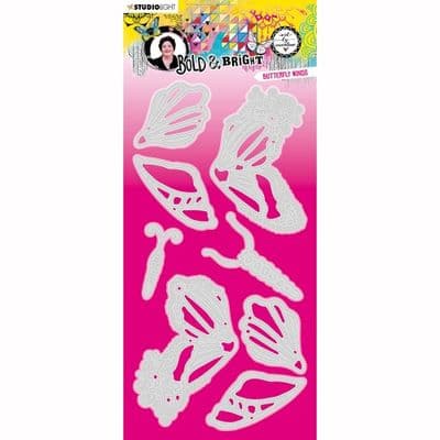 Studio Light - Art By Marlene - Bold & Bright Collection - Cutting Die Set - Butterfly Wings