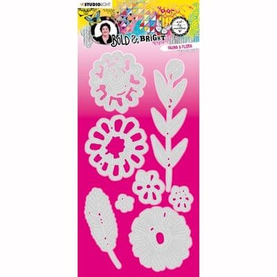 Studio Light - Art By Marlene - Bold & Bright Collection - Cutting Die Set - Fauna & Flora