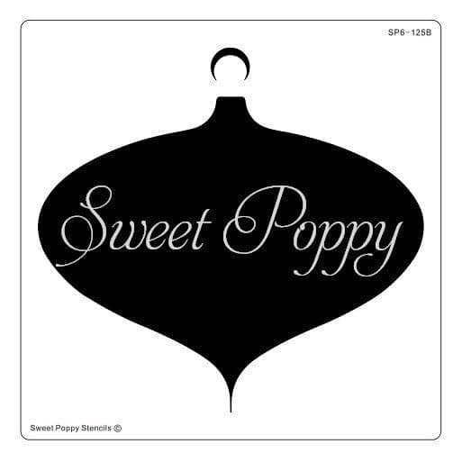 Sweet Poppy Stencil: Bauble Aperture