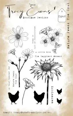 TE048 - Tracy Evans - Nature Feeds The Soul (A5 Stamp)