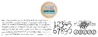 TEXT{ures} Dragonfly Dreams Kiss-Cut PET Tape