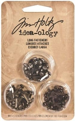TH92703 - Tim Holtz® Idea-ology™ - Long Fasteners (99pcs)