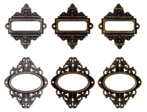 TH92787 - Tim Holtz® Idea-ology™ - Ornate Plates