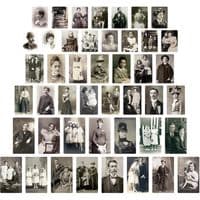 TH93798 Tim Holtz® Idea-ology™ - Found Relative Vintage Portraits 45/Pkg
