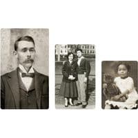 TH93798 Tim Holtz® Idea-ology™ - Found Relative Vintage Portraits 45/Pkg